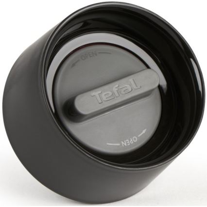 Tefal - Termokubek 300 ml COMPACT MUG stal nierdzewna/czarny