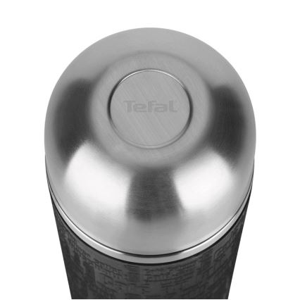 Tefal - Termos z kubkiem 0,5 l SENATOR stal nierdzewna/czarny