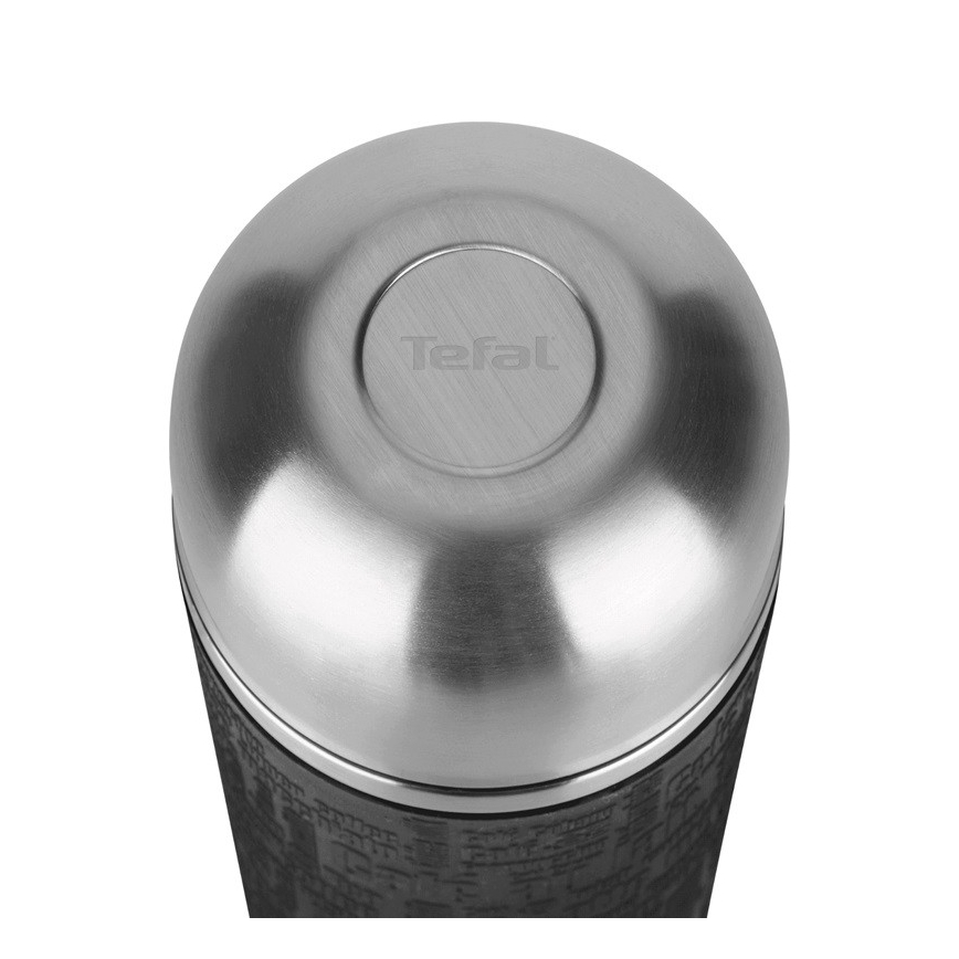Tefal - Termos z kubkiem 0,5 l SENATOR stal nierdzewna/czarny