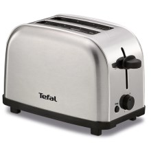 Tefal - Toster z dwoma otworami ULTRA MINI 700W/230V chrom