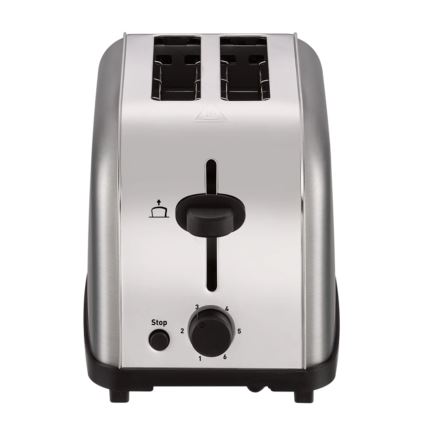 Tefal - Toster z dwoma otworami ULTRA MINI 700W/230V chrom