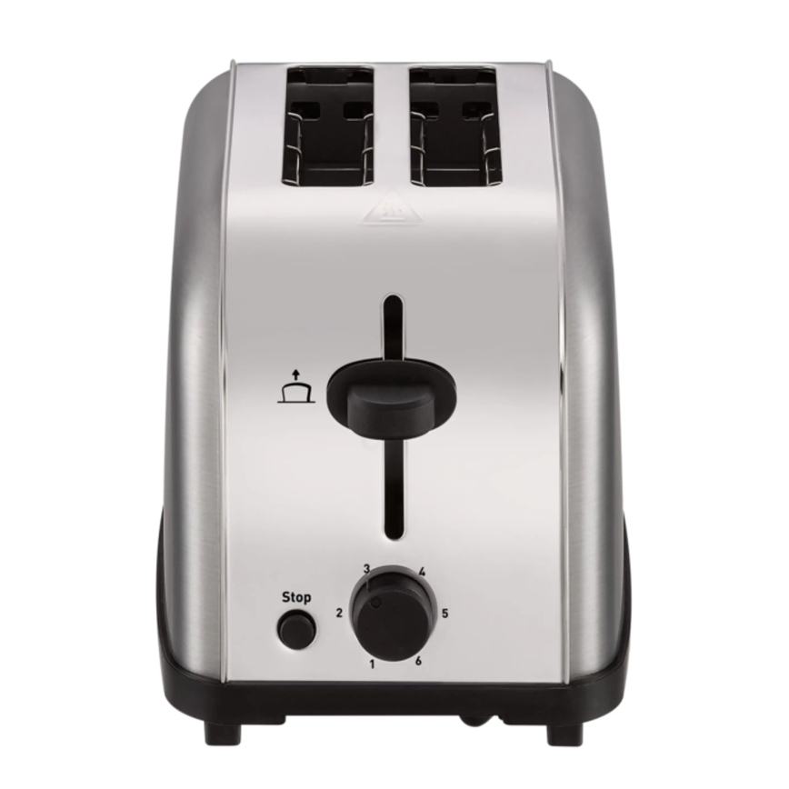 Tefal - Toster z dwoma otworami ULTRA MINI 700W/230V matowy chrom