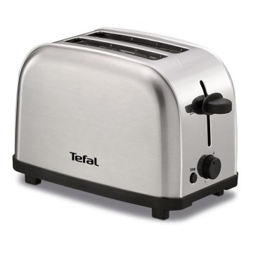 Tefal - Toster z dwoma otworami ULTRA MINI 700W/230V matowy chrom