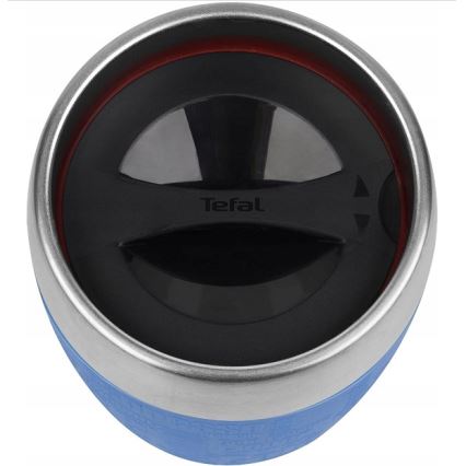 Tefal - Kubek podróżny 200 ml TRAVEL CUP stal nierdzewna/niebieski