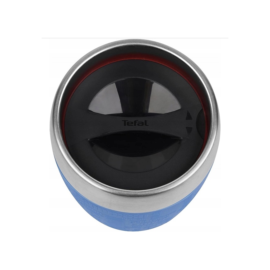 Tefal - Kubek podróżny 200 ml TRAVEL CUP stal nierdzewna/niebieski