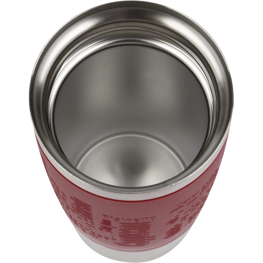 Tefal - Kubek podróżny 360 ml TRAVEL MUG stal nierdzewna/czerwony