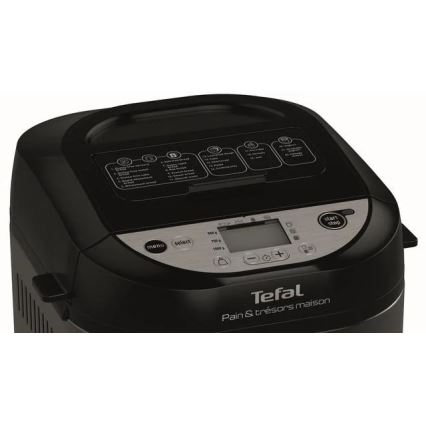 Tefal - Urządzenie do pieczenia chleba PAIN&TRESORS 700W/230V czarne