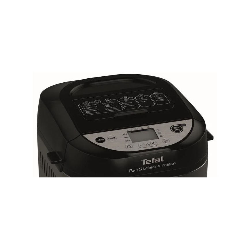 Tefal - Urządzenie do pieczenia chleba PAIN&TRESORS 700W/230V czarne