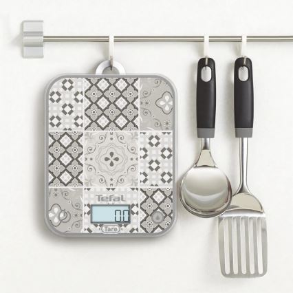 Tefal - Waga kuchenna OPTISS 2xAAA beżowa