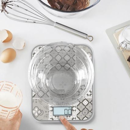 Tefal - Waga kuchenna OPTISS 2xAAA beżowa