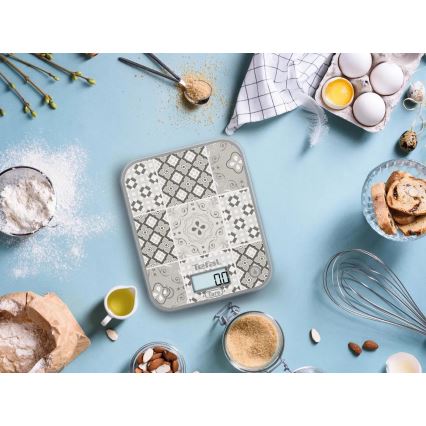 Tefal - Waga kuchenna OPTISS 2xAAA beżowy