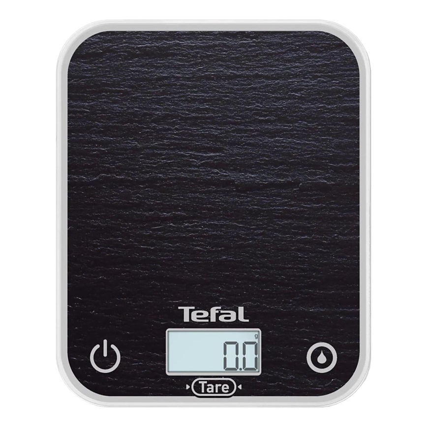 Tefal - Waga kuchenna OPTISS 2xAAA czarny