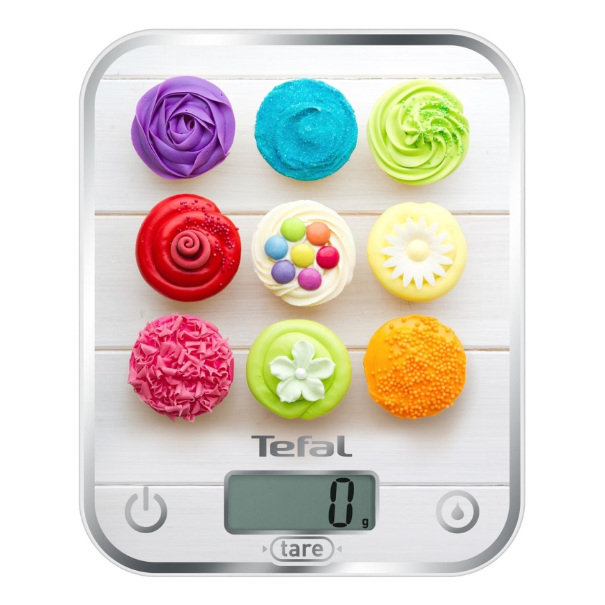 Tefal - Waga kuchenna OPTISS 2xAAA kolorowa