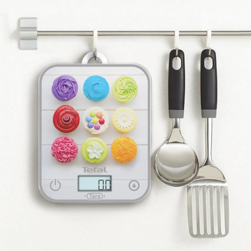 Tefal - Waga kuchenna OPTISS 2xAAA kolorowa