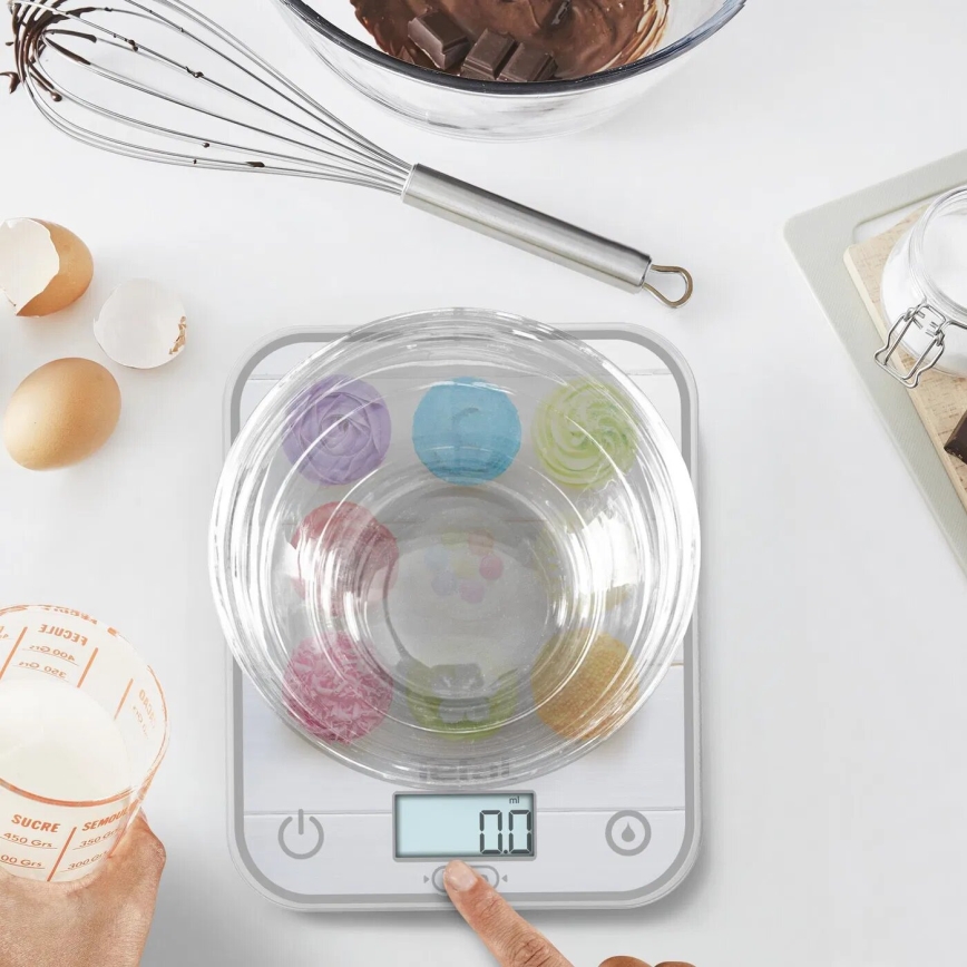 Tefal - Waga kuchenna OPTISS 2xAAA kolorowa