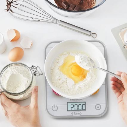 Tefal - Waga kuchenna OPTISS 2xAAA kolorowa