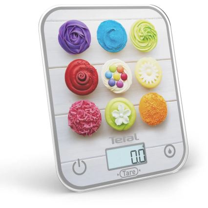 Tefal - Waga kuchenna OPTISS 2xAAA kolorowa