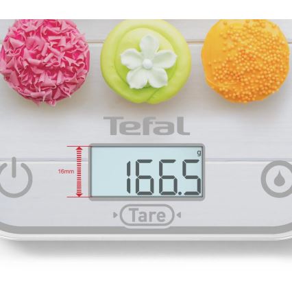 Tefal - Waga kuchenna OPTISS 2xAAA kolorowa