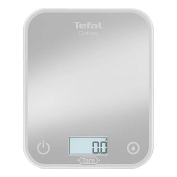 Tefal - Waga kuchenna OPTISS 2xAAA szara