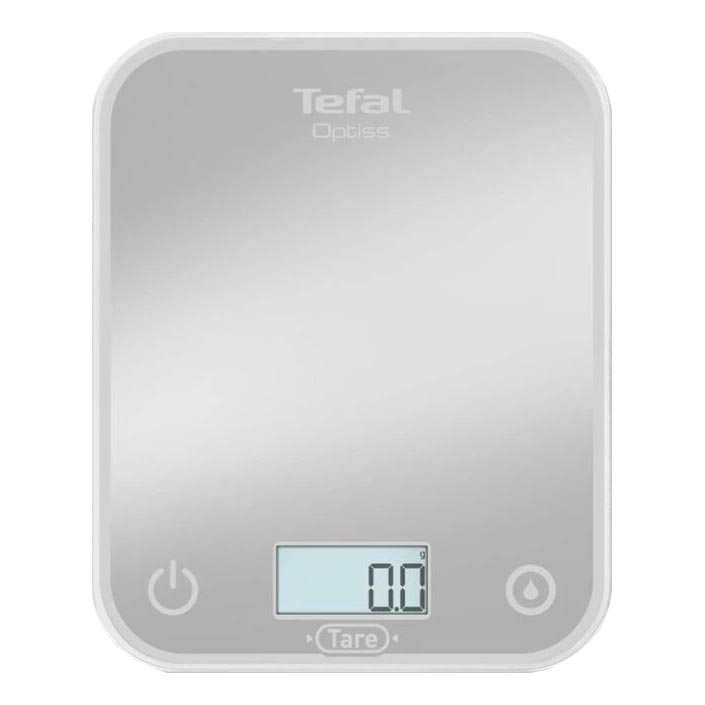 Tefal - Waga kuchenna OPTISS 2xAAA szara