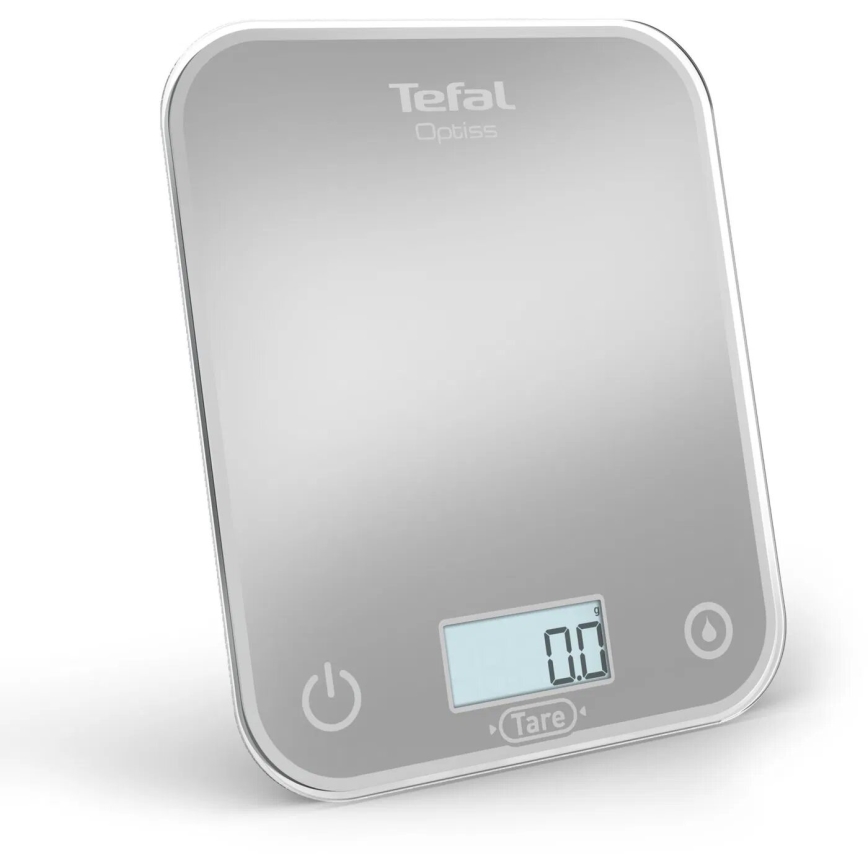 Tefal - Waga kuchenna OPTISS 2xAAA szary