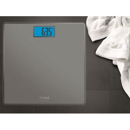 Tefal - Waga osobista CLASSIC 2xAAA szara