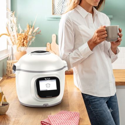 Tefal - Wielofunkcyjny elektryczny szybkowar 6 l COOK4ME TOUCH PRO 1600W/230V
