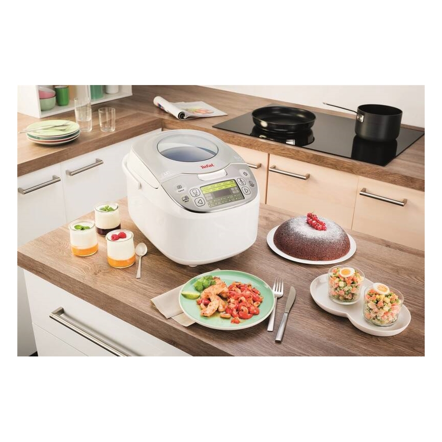 Tefal - Wielofunkcyjny garnek elektryczny FUZZY 750W/230V