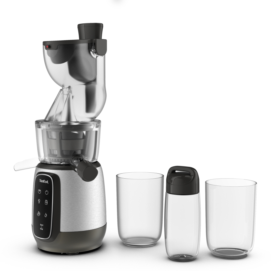 Tefal - Wyciskarka do soków ULTRA 200W/230V matowy chrom