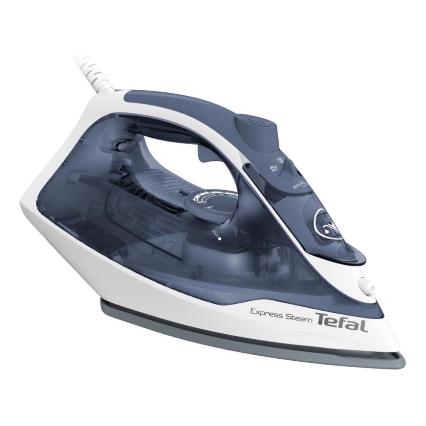 Tefal - Żelazko parowe EXPRESS STEAM 2400W/230V biały/niebieski