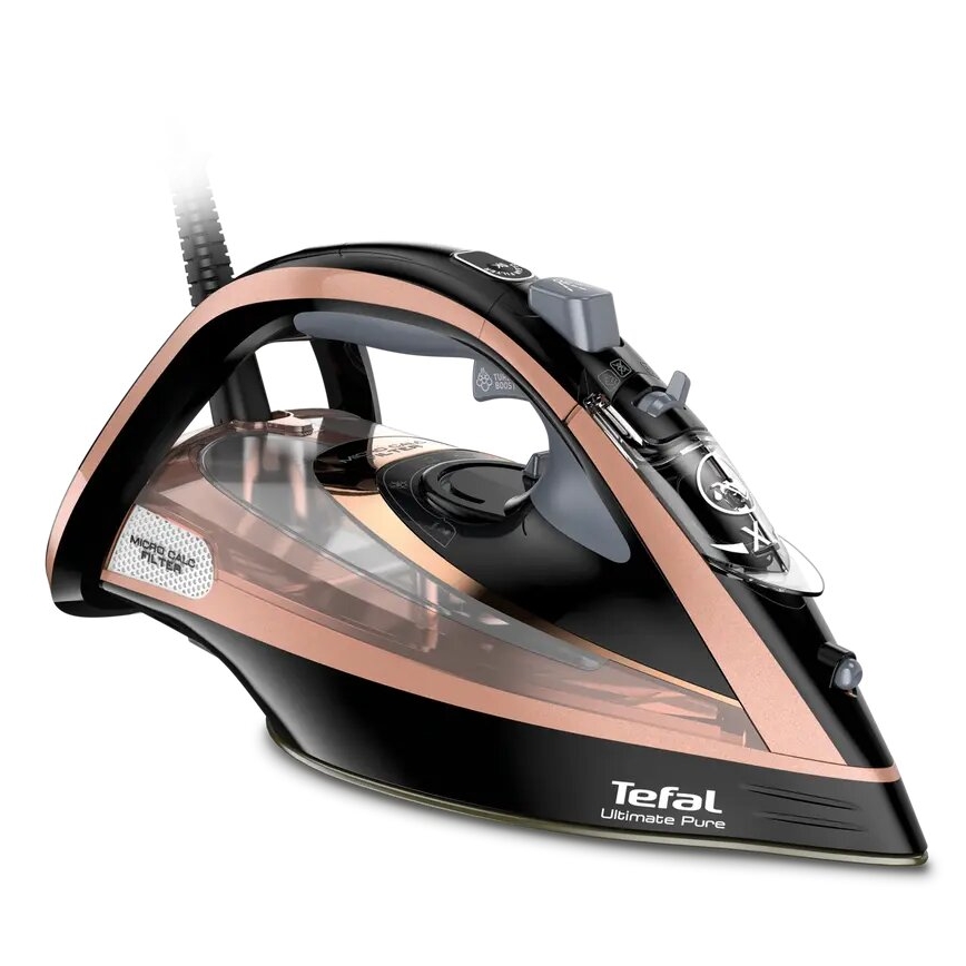 Tefal - Żelazko parowe ULTIMATE PURE 3000W/230V miedziany/czarny
