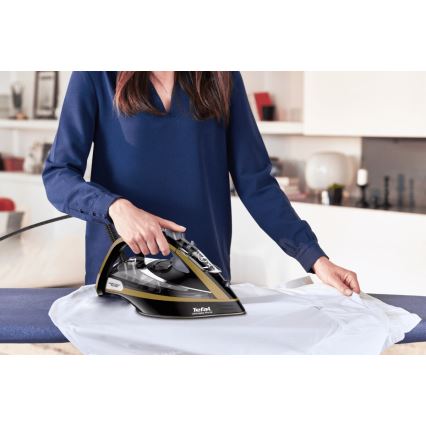 Tefal - Żelazko parowe ULTIMATE PURE 3000W/230V złoty/czarny