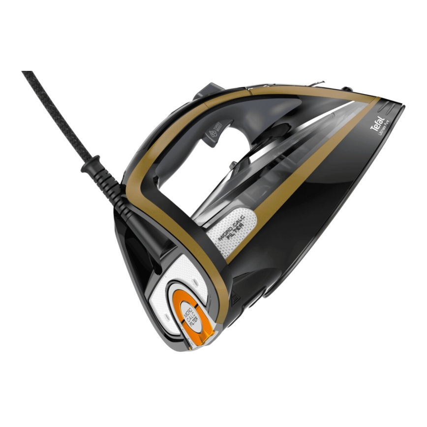 Tefal - Żelazko parowe ULTIMATE PURE 3000W/230V złoty/czarny