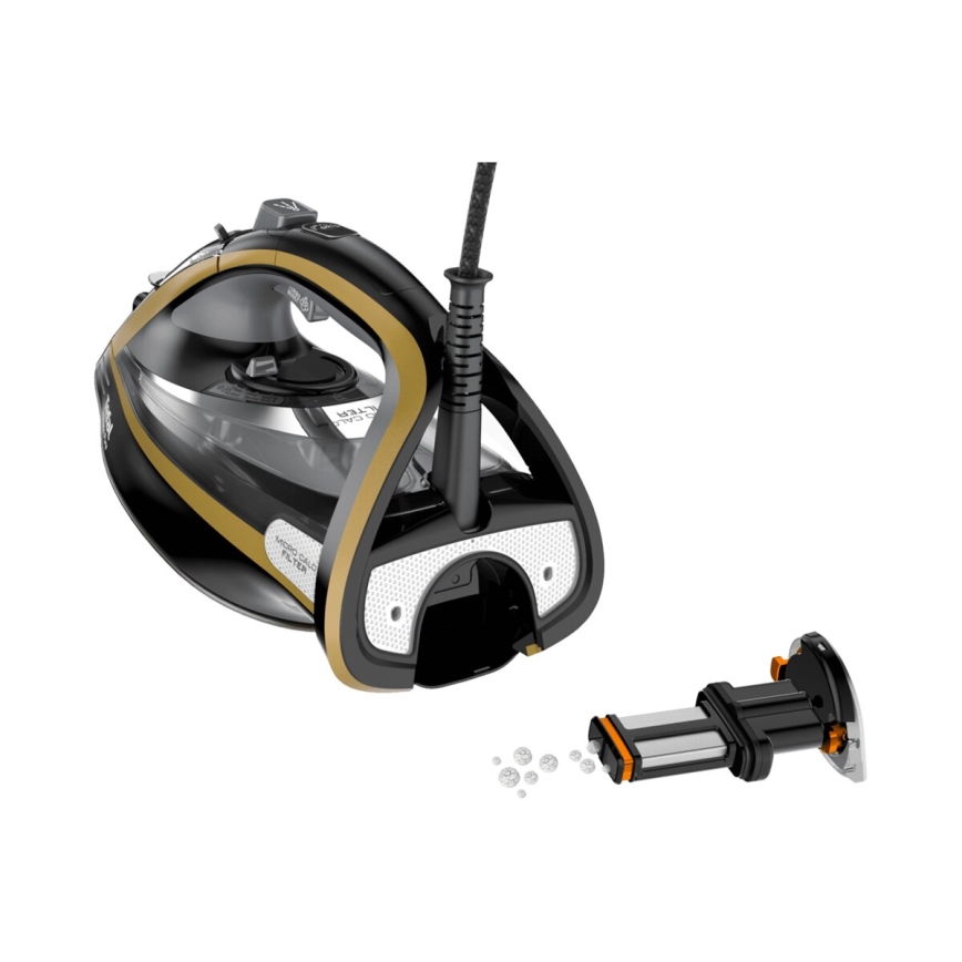 Tefal - Żelazko parowe ULTIMATE PURE 3000W/230V złoty/czarny