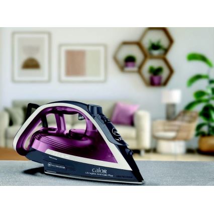 Tefal - Żelazko parowe ULTRAGLISS PLUS 2800W/230V burgund/szare