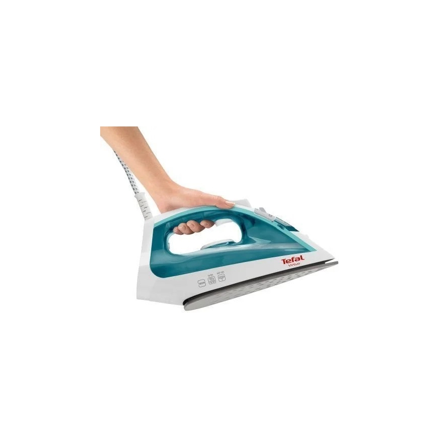 Tefal - Żelazko parowe VIRTUO 1800W/230V turkusowe