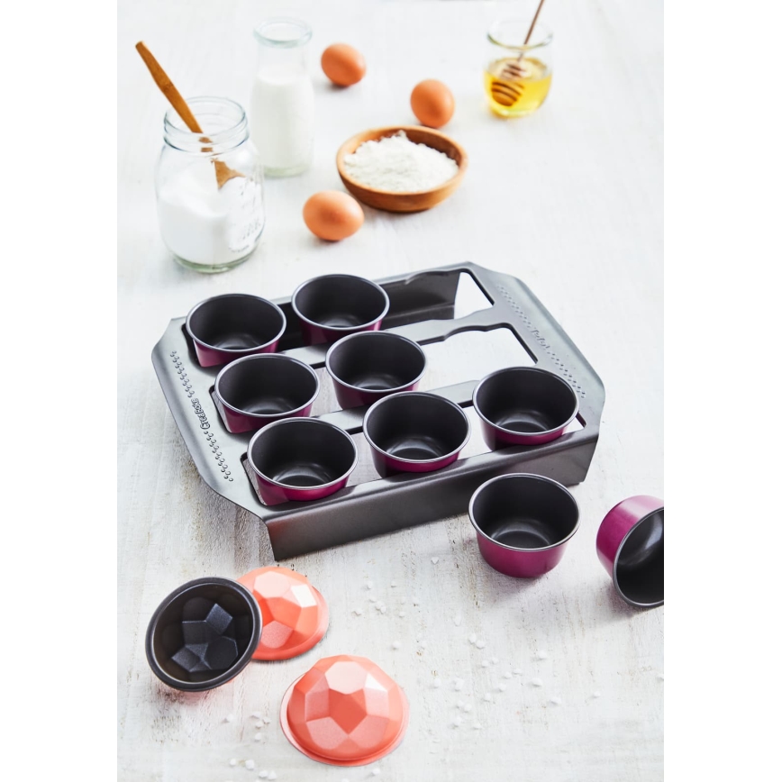 Tefal - Zestaw 13 foremek do pieczenia CREABAKE