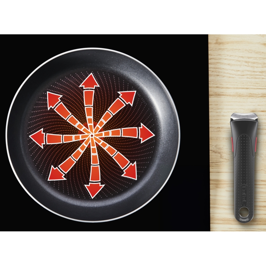 Tefal - Zestaw 3 patelni INGENIO SO'LIGHT