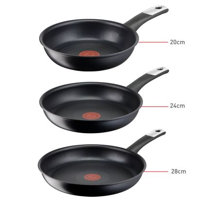 Tefal - Zestaw 3 patelni PERFECT TOUCH