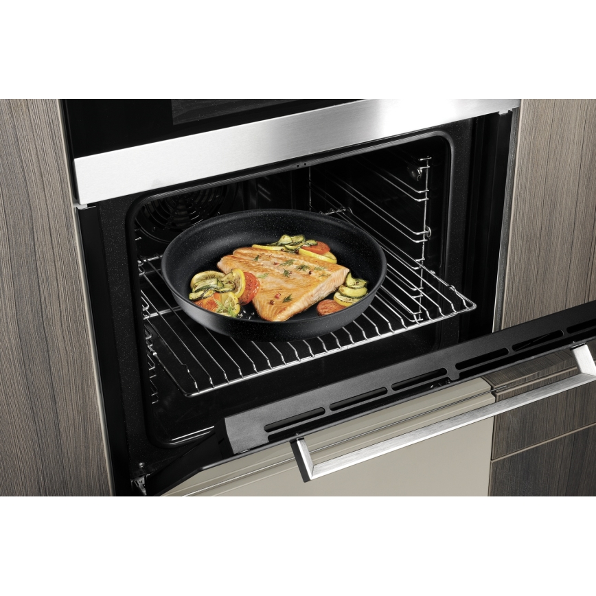 Tefal - Zestaw 3 szt. patelni INGENIO BLACK STONE