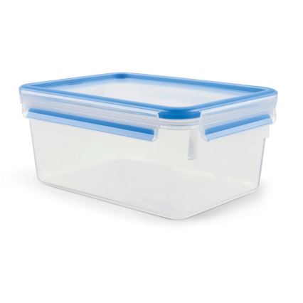 Tefal - ZESTAW 6x pojemników na żywność 0,8 l MASTER SEAL FRESH niebieski