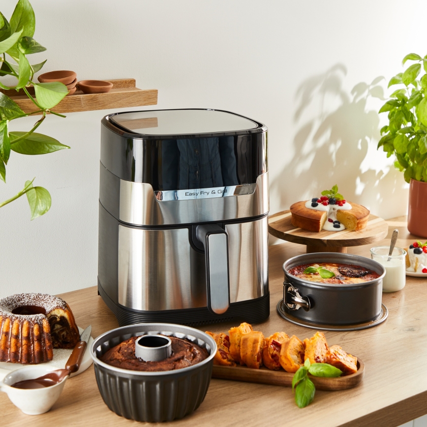 Tefal - Zestaw form do pieczenia do frytkownicy beztłuszczowej KAISER