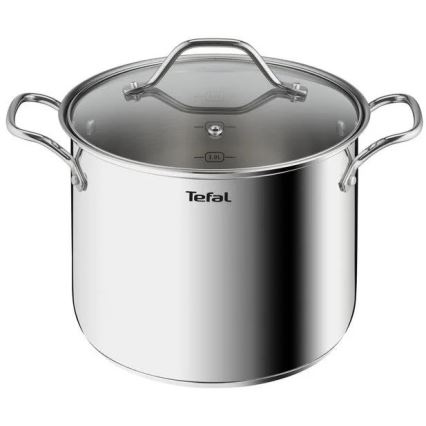 Tefal - Zestaw garnków 10 szt INTUITION stal nierdzewna