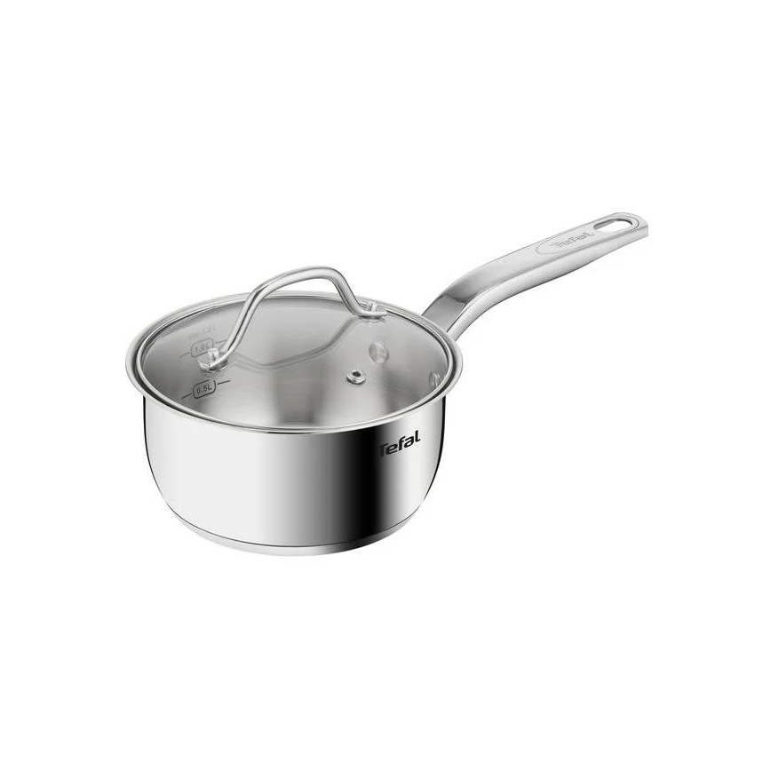 Tefal - Zestaw garnków 10 szt INTUITION stal nierdzewna