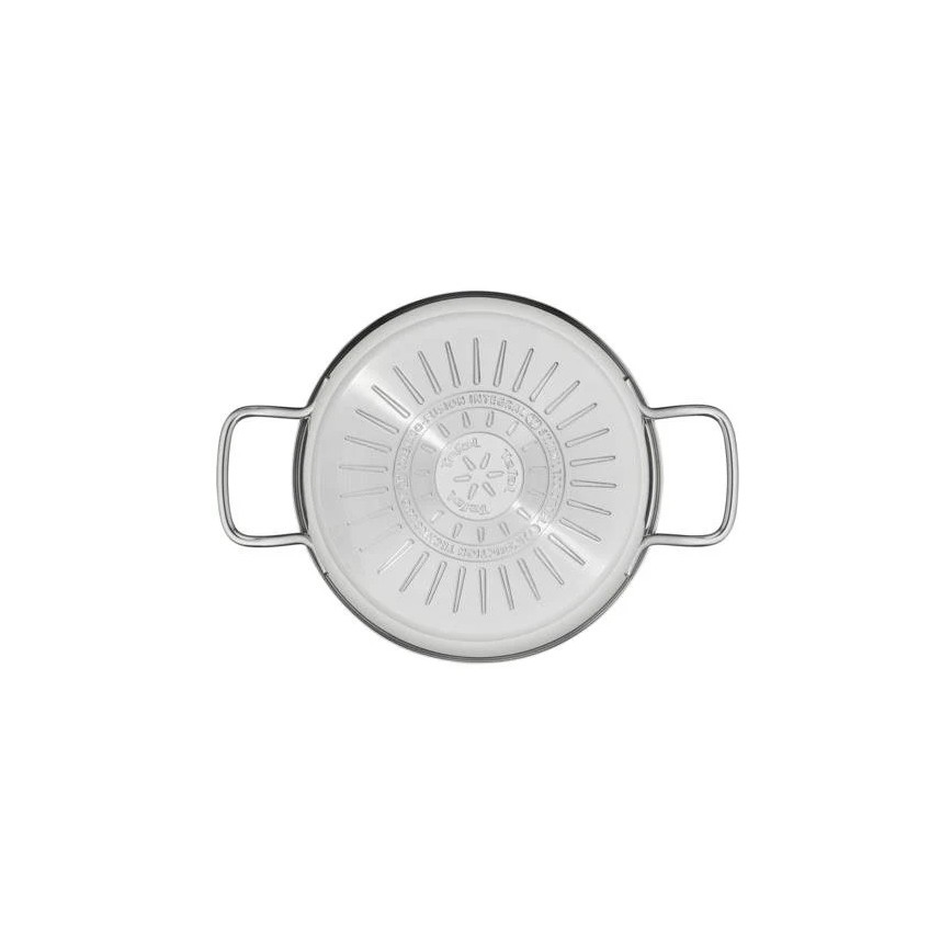 Tefal - Zestaw garnków 10 szt INTUITION stal nierdzewna