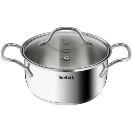 Tefal - Zestaw garnków 10 szt INTUITION stal nierdzewna