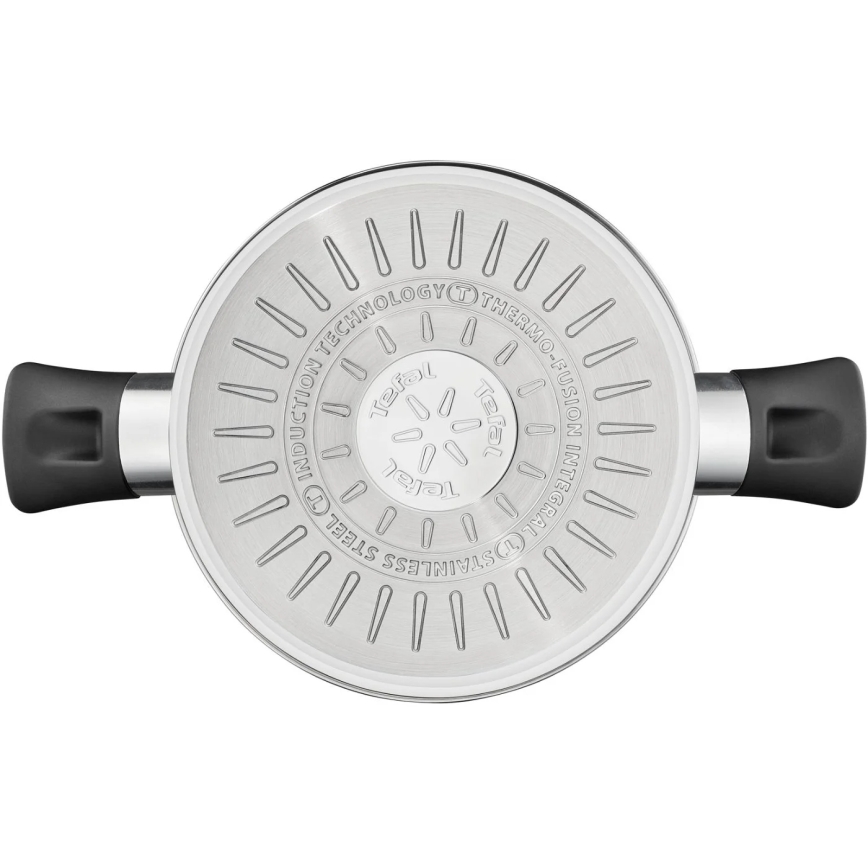 Tefal - Zestaw garnków 3-częściowy DELICIOUS ze stali nierdzewnej
