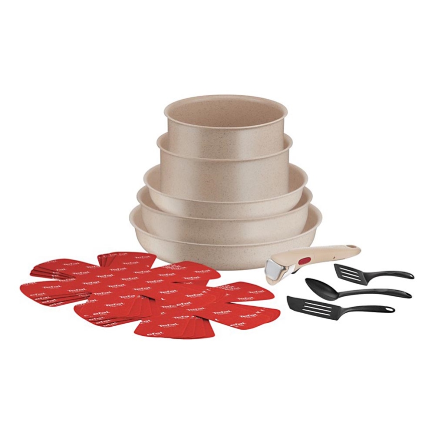 Tefal - Zestaw naczyń 17 elementów INGENIO DELIGHT