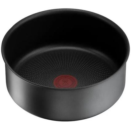 Tefal - Zestaw naczyń 20 elementów INGENIO DAILY CHEF ON czarny