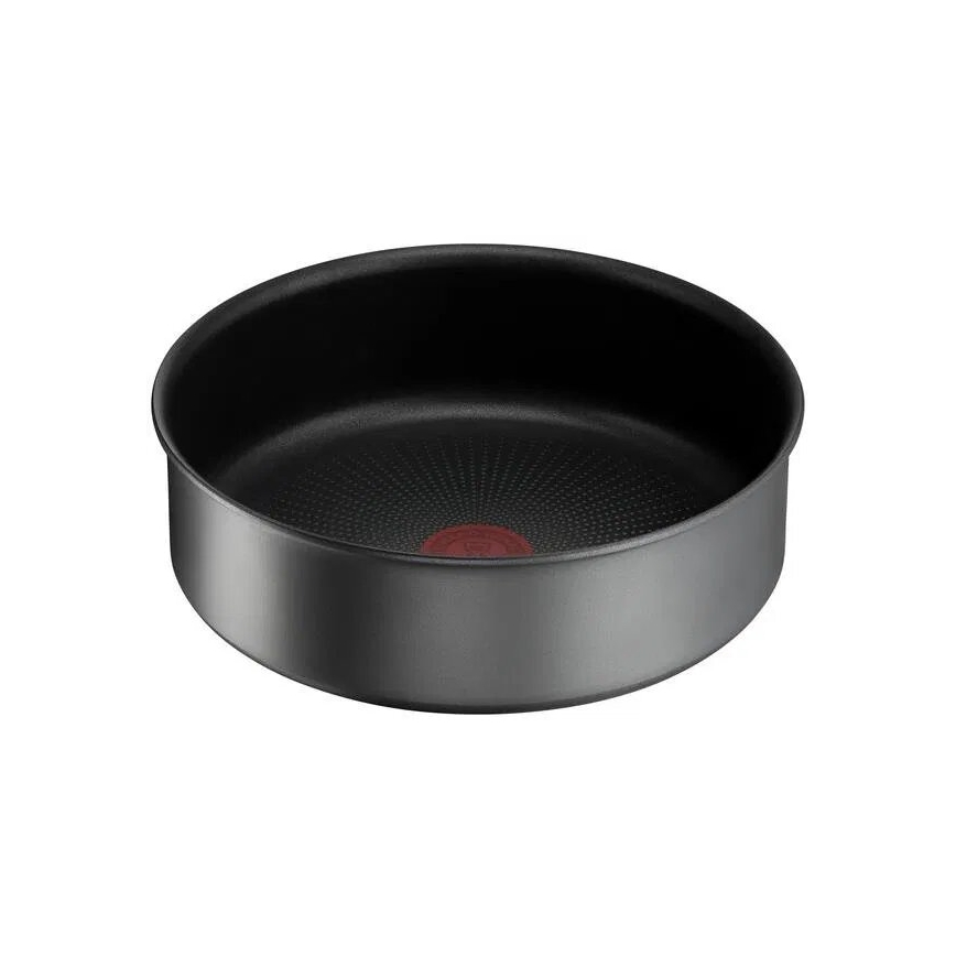 Tefal - Zestaw naczyń 20 elementów INGENIO DAILY CHEF ON czarny